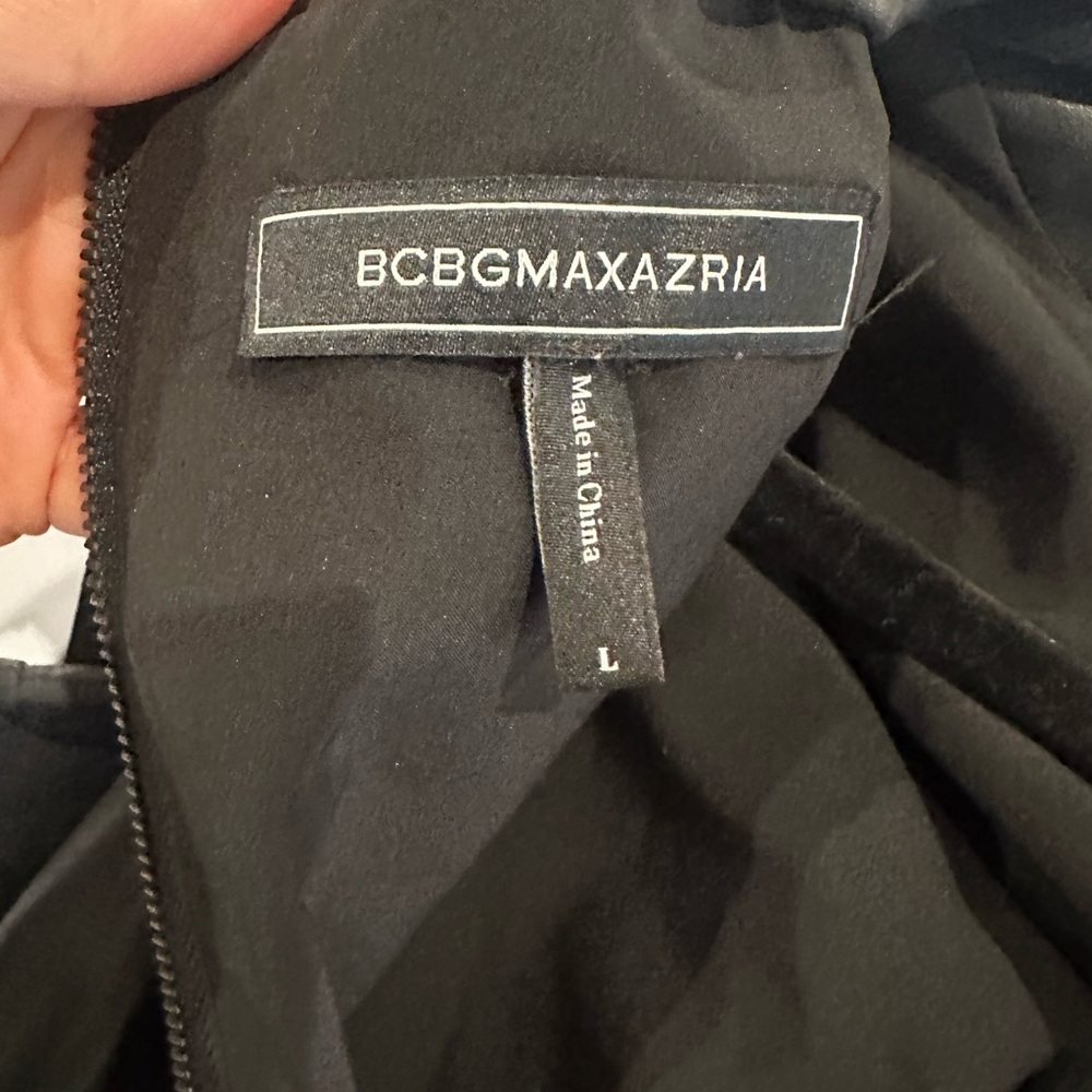 BCBGMaxAzria Black Dress Top - Picture 2 of 4